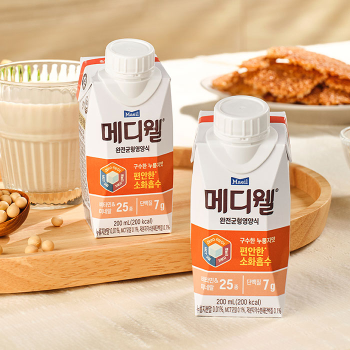 메디웰 구수한 누룽지맛 200ml 18팩