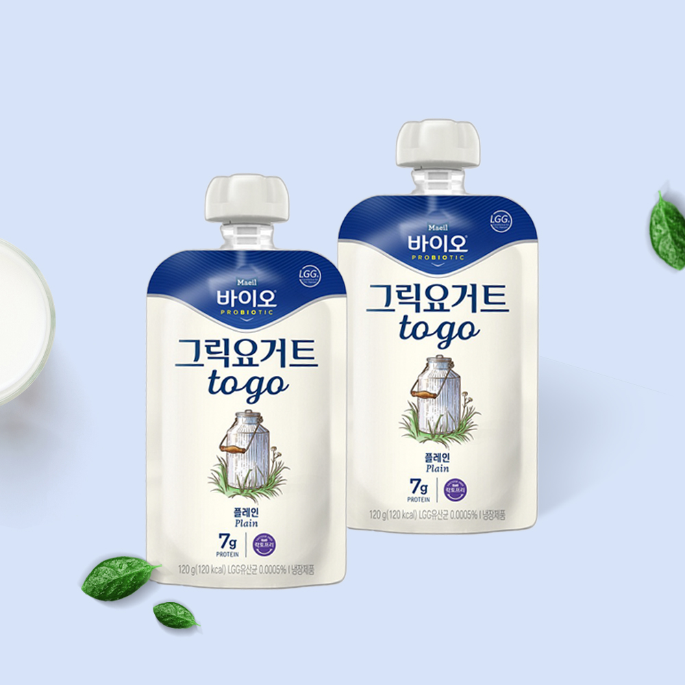 매일 바이오 그릭요거트 to go 플레인 120g 8개