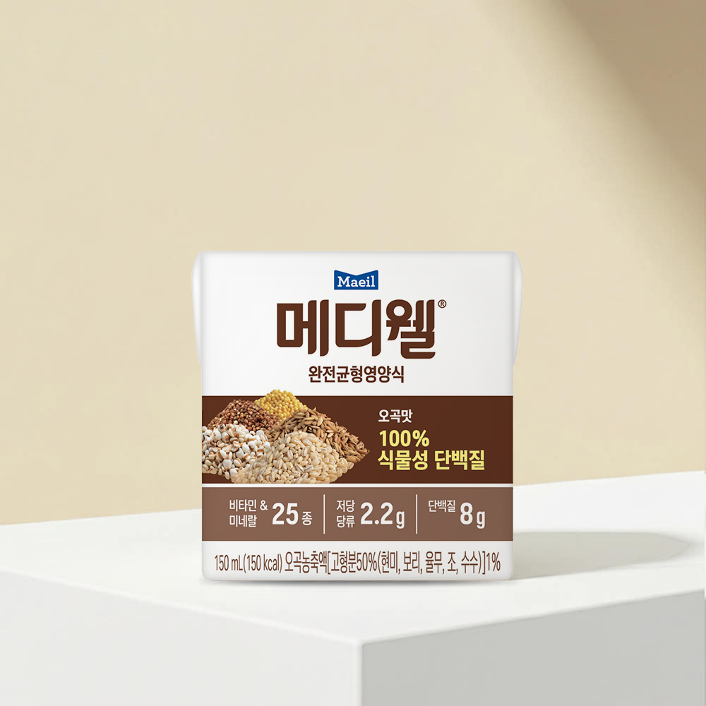 메디웰 완전균형영양식 오곡맛 150ml 24팩