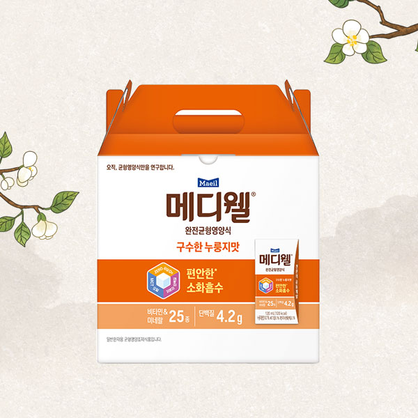 메디웰 누룽지맛 미니 선물세트 120ml 24팩 1세트