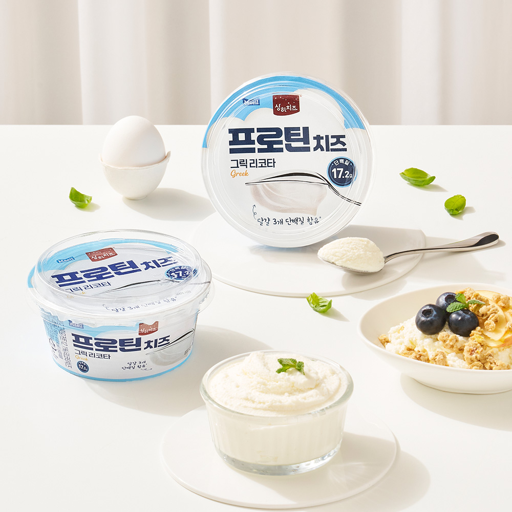 상하치즈 프로틴치즈 그릭리코타 150g 3개_냉장