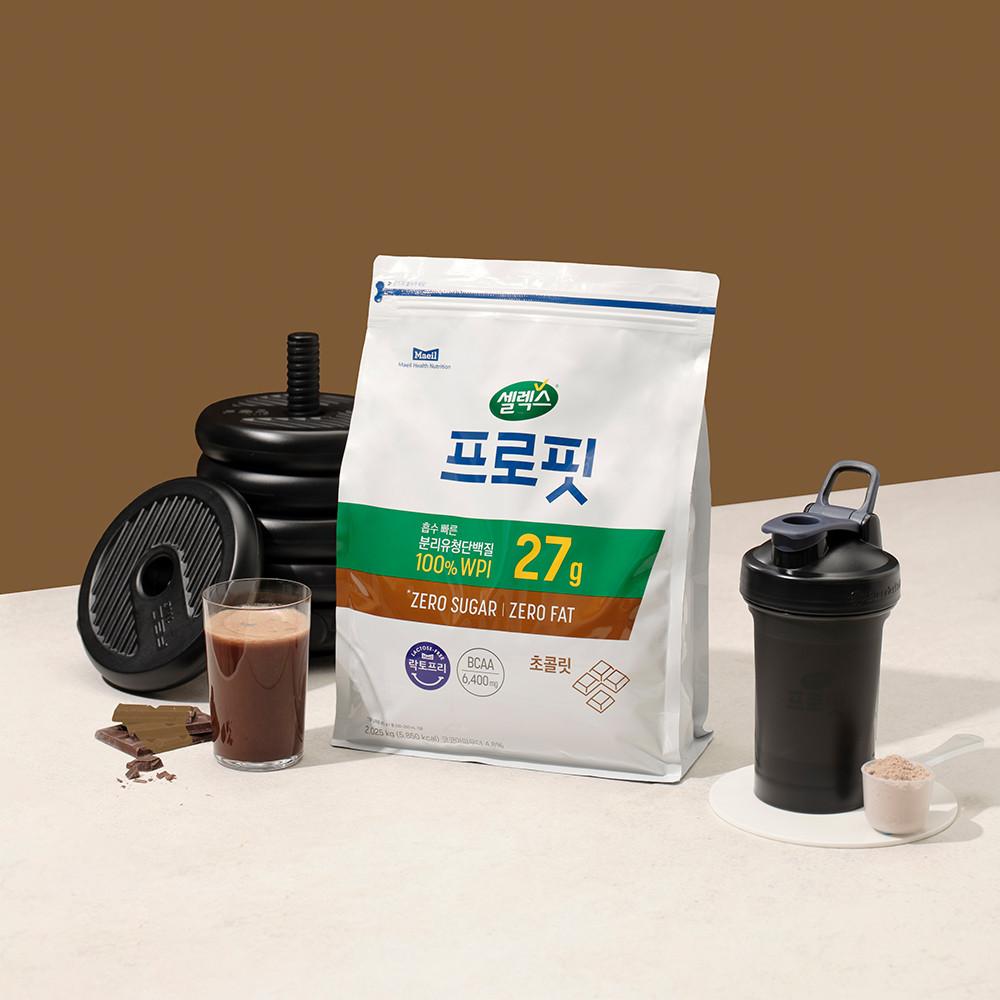 셀렉스 프로핏 WPI 초콜릿 파우더 2kg 1개 (전용 스푼 포함)