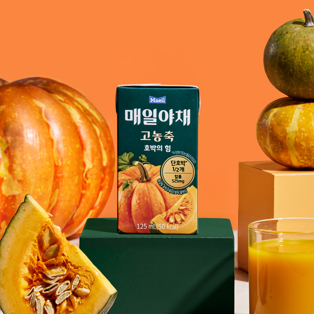 매일야채 고농축 호박의 힘 125ml 24팩