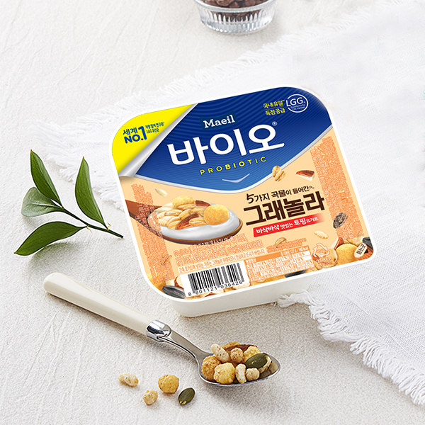 매일바이오 토핑요거트 그래놀라 127g 12개_냉장