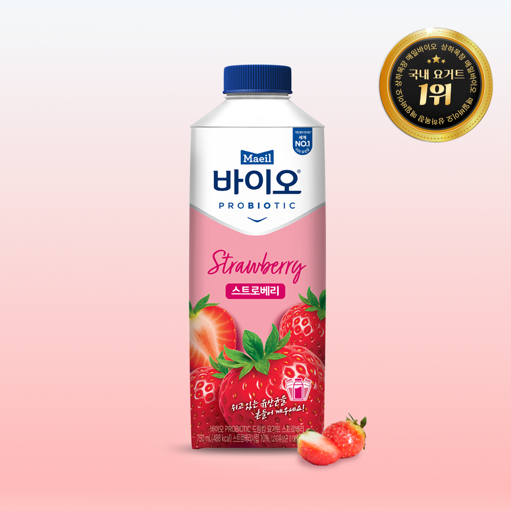 매일바이오 드링킹 요거트 스트로베리 750ml
