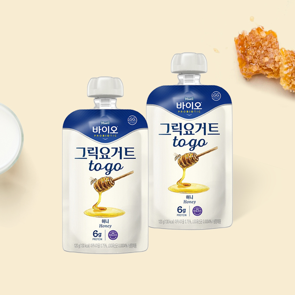 매일 바이오 그릭요거트 to go  허니 120g 8개