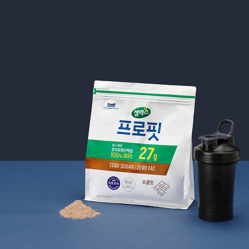 셀렉스 프로핏 WPI 초콜릿 파우더 1kg 1개 (전용 스푼 포함)