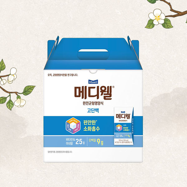 메디웰 고단백 미니 선물세트 120ml 24팩 1세트