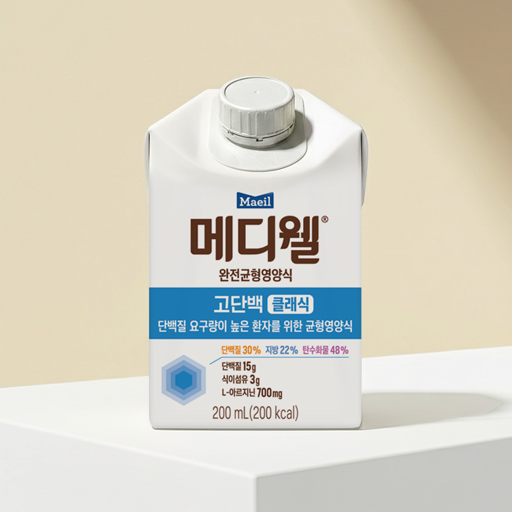 메디웰 완전균형영양식 고단백 클래식 200ml 30팩