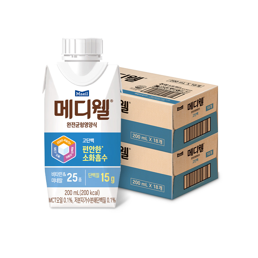 메디웰 고단백 200ml 36팩