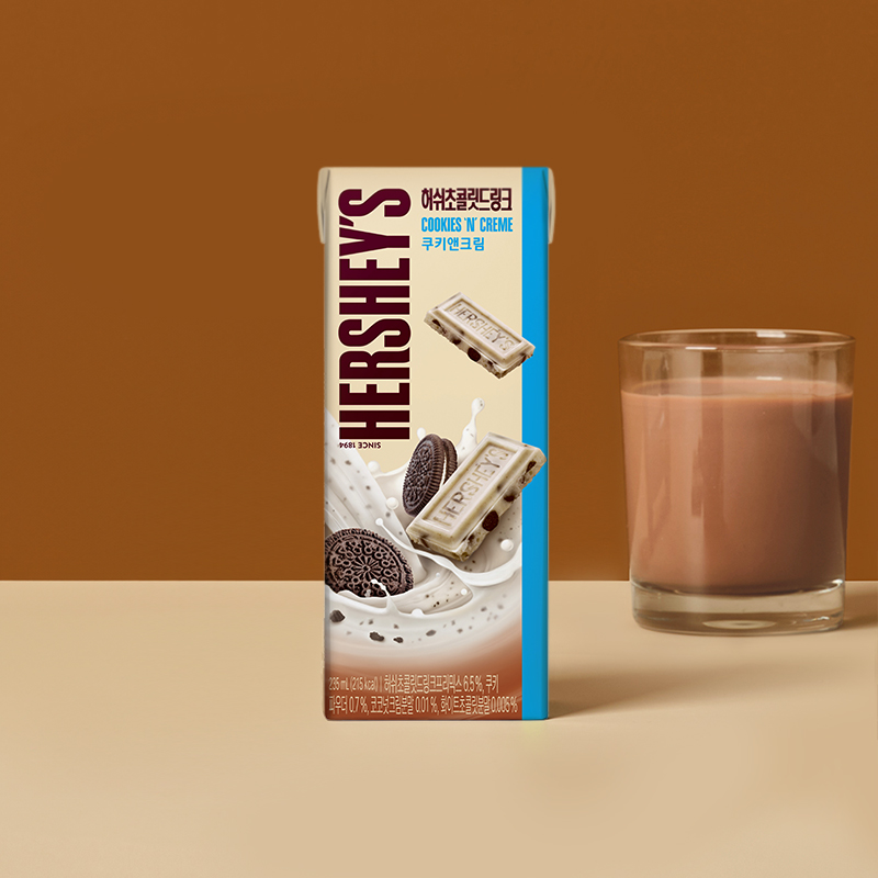 허쉬초콜릿드링크 쿠키앤크림 235ml 24팩