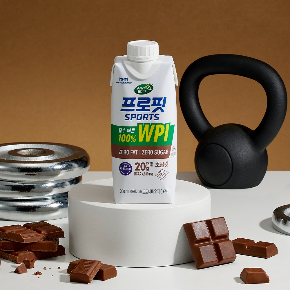 셀렉스 프로핏 WPI 드링크 초콜릿 330ml 12팩