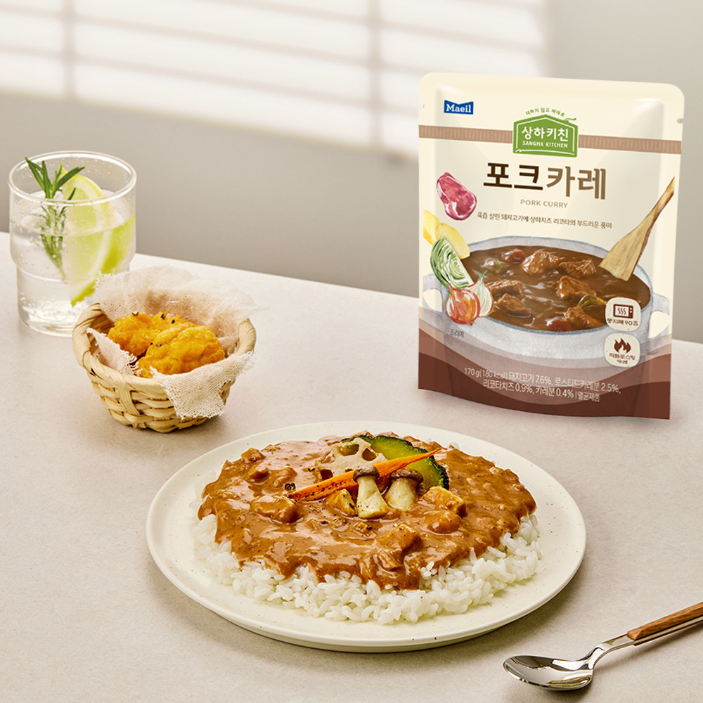 상하키친 포크카레 170g 6팩