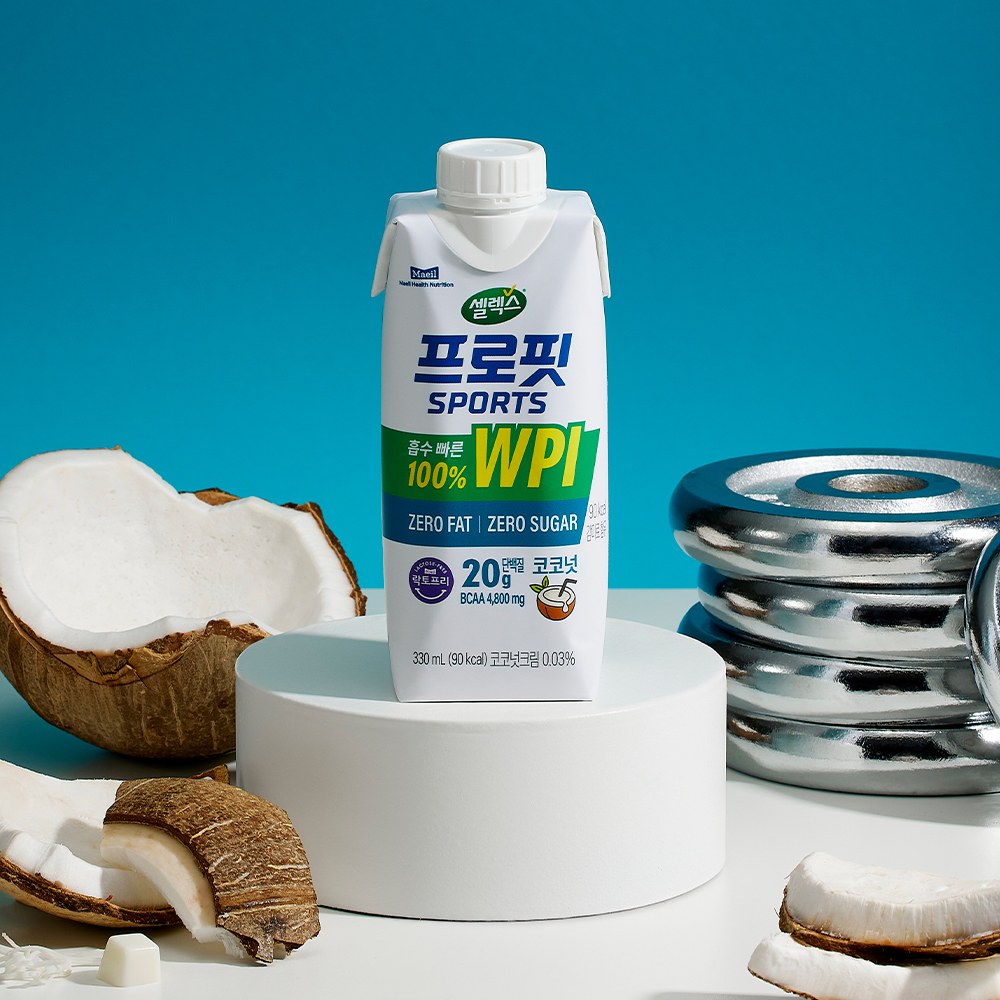 셀렉스 프로핏 스포츠 WPI 드링크 코코넛  330mL 12팩